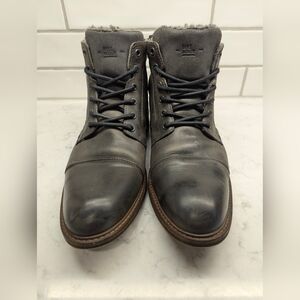 Bullboxer Men's Black Leather Boots